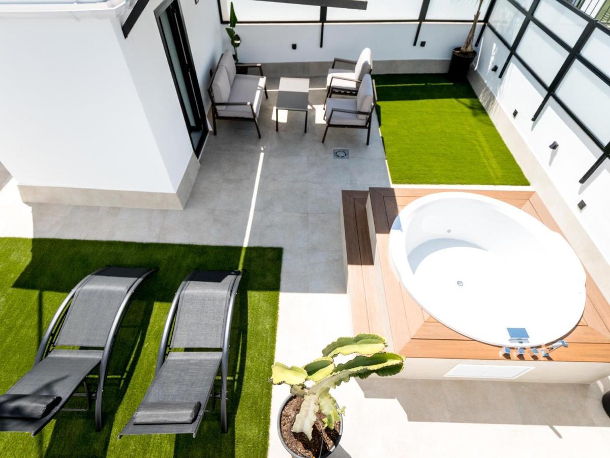 Pj Terraza Privada Banera Exterior Junto Catedral Appartement