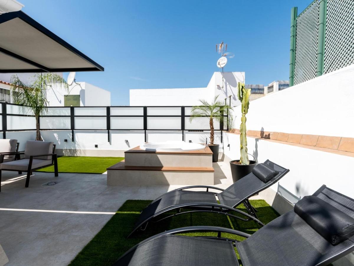 Apartment Pj Terraza Privada Banera Exterior Junto Catedral *
